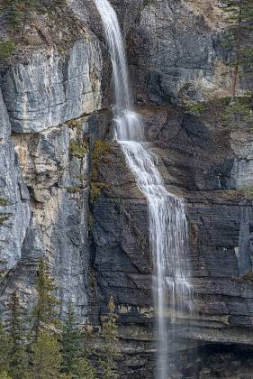 Bridal Veil Falls 1 Bridal Veil Falls near the Icefields Parkway in Banff National Park